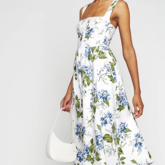 Reformation Tagliatelle Linen Dress - Picture 1 of 4